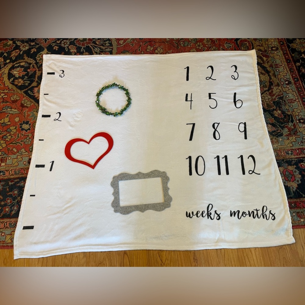 Baby Milestone Blanket